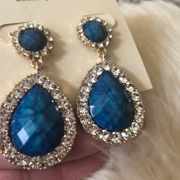 AMRITA SINGH blue lapis earrings - Picture 4 of 5